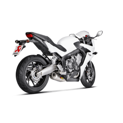 Akrapovic Honda CBR650F 14-18 Racing Line 4/2/1 rustfri forrr og lyddmper i titanium