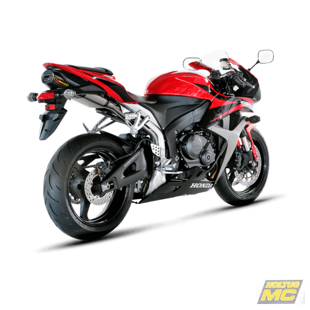 Akrapovic Honda CBR600RR 07-08 Slip-On Line hexagonal  lyddmper i titanium (EC godkendt)