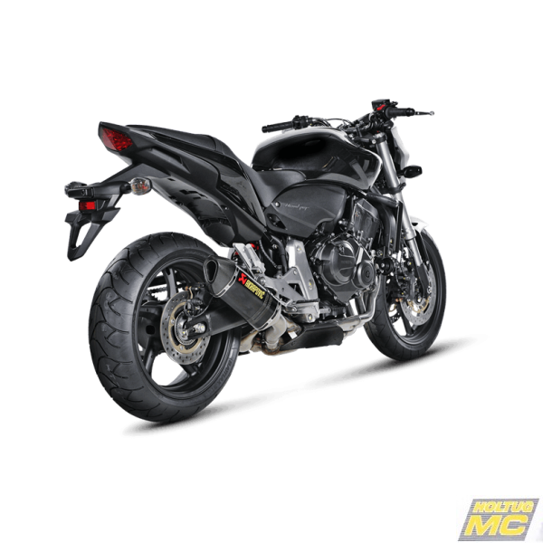 Akrapovic Honda CB600FA 07-15 Slip-On Line hexagonal  lyddmper i carbon (EC godkendt)