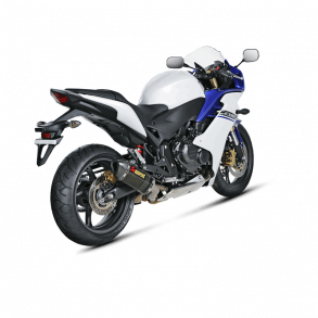 Akrapovic Honda CBR600F 07-15 Slip-On Line hexagonal lyddmper i carbon (EC godkendt)