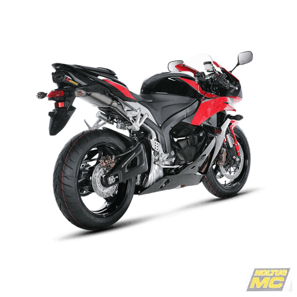 Akrapovic Honda CBR600RR 09-12 Slip-On Line hexagonal  lyddmper i titanium (EC godkendt)