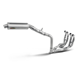 Akrapovic Honda CBR600RR 05-06 Evolution Line 4/2/1 oval lyddmper i titanium forrr i titanium