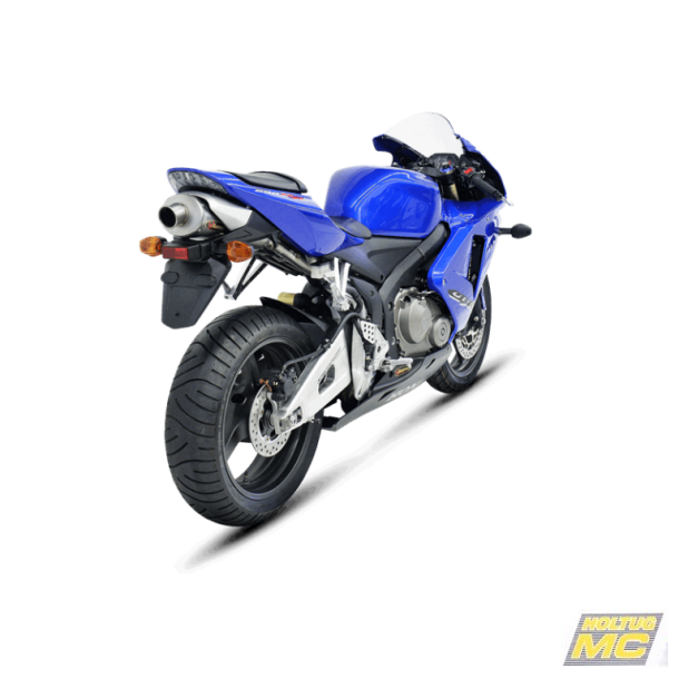 Akrapovic Honda CBR600RR 05-06 Evolution Line 4/2/1 oval lyddmper i titanium forrr i titanium