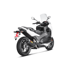 Akrapovic Honda Integra 750 12-20 Slip-On Line hexagonal  lyddmper i carbon (ECE godkendt)