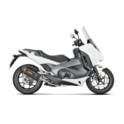 Akrapovic Honda Integra 750 12-20 Slip-On Line hexagonal  lyddmper i carbon (ECE godkendt)