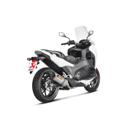 Akrapovic Honda Integra 750 12-20 Slip-On Line hexagonal  lyddmper i titanium (ECE godkendt)