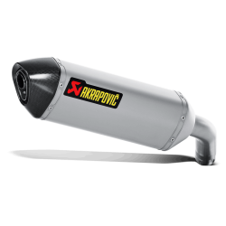 Akrapovic Honda VFR800X Crossrunner 11-14 Slip-On Line hexagonal lyddmper i titanium(EC godkendt)