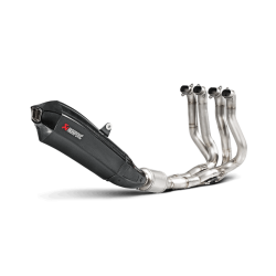 Akrapovic Kawasaki Ninja H2 15-20 Evolution Line 4/2/1 med HX2 lydd�mper i carbon