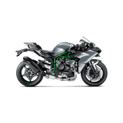 Akrapovic Kawasaki Ninja H2 15-20 Evolution Line 4/2/1 med HX2 lydd�mper i carbon