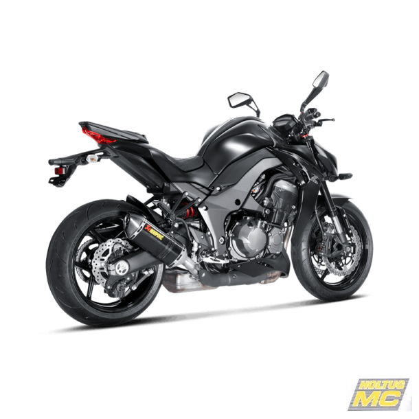 Akrapovic Kawasaki Z1000 14-20 Slip-On Line hexagonale lyddmpere i carbon (ECE godkendt)
