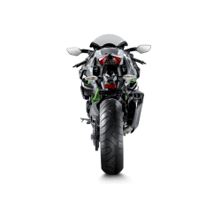 Akrapovic Kawasaki Ninja H2 15-20 Slip-On Line HX2 lyddmper i carbon (ECE godkendt)