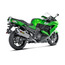 Akrapovic Kawasaki ZZR1400 12-20 forrr i rustfri til brug i kombination med slip-on system