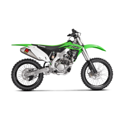 Akrapovic Kawasaki KX250F 09-16 Evolution Line 1/1 hexagonal lyddmper og forrr i titanium