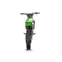 Akrapovic Kawasaki KX250F 09-16 Evolution Line 1/1 hexagonal lyddmper og forrr i titanium