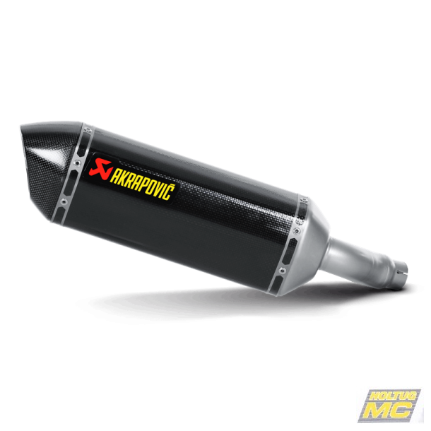 Akrapovic Kawasaki Ninja 300R 13-16 Slip-on Line hexagonal lyddmper i carbon