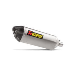 Akrapovic Kawasaki Versys-X 300 17-20 Slip-On Line hexagonal lyddmper i titanium (ECE godkendt)