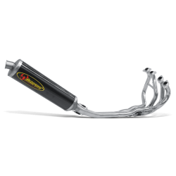 Akrapovic Kawasaki Z750/Z750R 04-06 Racing Line 4/2/1 oval lyddmper i titanium 