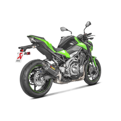 Akrapovic Kawasaki Z900 17-19 Slip-On Line hexagonal lyddmper i carbon (ECE godkendt)