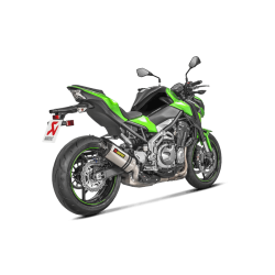 Akrapovic Kawasaki Z900 17-19 Slip-On Line hexagonal lyddmper i titanium (ECE godkendt)