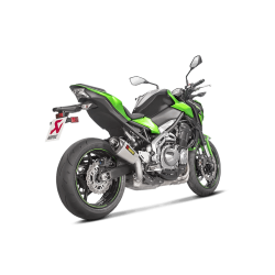 Akrapovic Kawasaki Z900 A2 18-> Slip-On Line hexagonal lyddmper i titanium