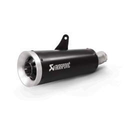 Akrapovic Kawasaki Z900RS 18-> Slip-On Line rund classic retro lyddmper i titanium (ECE godkendt)