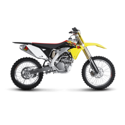 Akrapovic Suzuki RM-Z250F 10-18 Slip-On Line hexagonal lyddmper i titanium