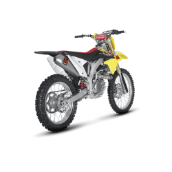 Akrapovic Suzuki RM-Z250F 10-18 Slip-On Line hexagonal lyddmper i titanium
