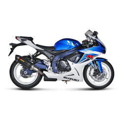 Akrapovic Suzuki GSX-R750 11-17 Slip-On Line hexagonal lyddmper i carbon (EC godkendt)