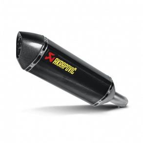 Akrapovic Suzuki GSX-S750 15-16 Slip-On Line hexagonal lyddmper i carbon (EC godkendt)