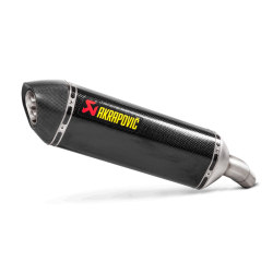 Akrapovic Suzuki GSX-S750 17-20 Slip-On Line hexagonal lyddmper i carbon (ECE godkendt)