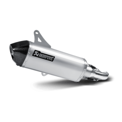 Akrapovic Vespa GTV 250 06-13 Slip-on Line hexagonal lyddmper i rustfri (ECE godkendt)