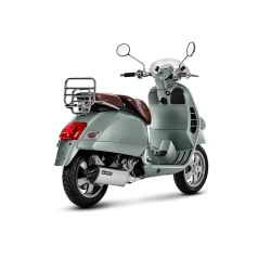 Akrapovic Vespa GTS 125 09-16 Slip-On Line hexagonal lyddmper i rustfri (ECE godkendt)