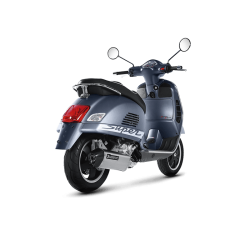 Akrapovic Vespa GTS 250 05-13 Slip-On Line hexagonal lyddmper i rustfri (ECE godkendt)