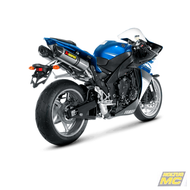 Akrapovic Yamaha YZF-R1 09-14 Racing Line 4/2/1/2 hexagonale lyddmpere i titanium