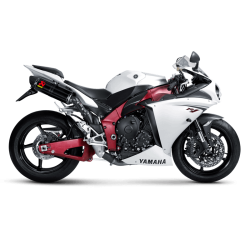Akrapovic Yamaha YZF-R1 09-14 Slip-On Line hexagonale lyddmpere i carbon (EC-godkendt)