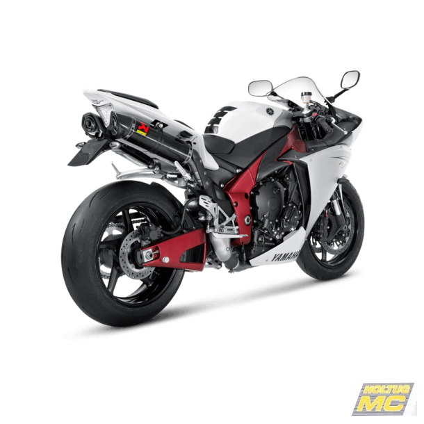 Akrapovic Yamaha YZF-R1 09-14 Slip-On Line hexagonale lyddmpere i carbon (EC-godkendt)