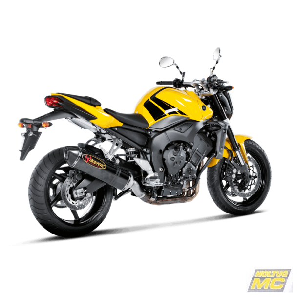 Akrapovic Yamaha FZ-1 06-16 Slip-On Line hexagonal lyddmper i carbon (EC godkendt)