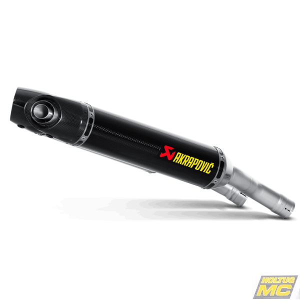 Akrapovic Yamaha YZF-R1 07-08 Slip-On Line ovale lyddmpere i carbon (EC godkendt)