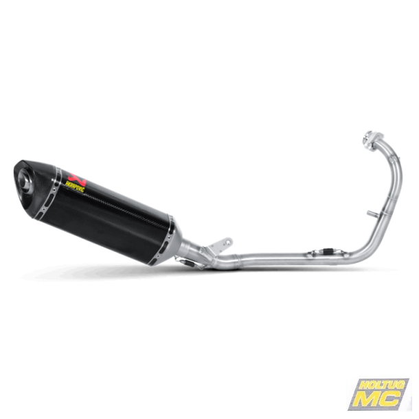 Akrapovic Yamaha YZF-R125 08-13 Racing Line 1/1 hexagonal lydd�mper i carbon 