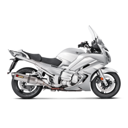 Akrapovic Yamaha FJR1300 13-20 Slip-On Line hexagonale lyddmpere i titanium (ECE godkendt)