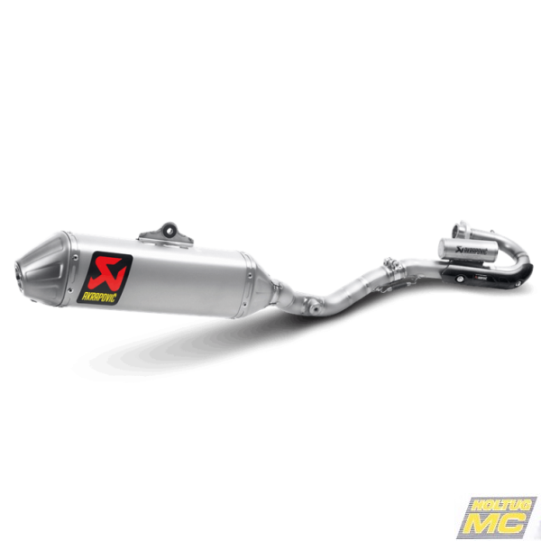 Akrapovic Yamaha YZ250F 10-13 Evolution Line 1/1 hexagonal lyddmper i titanium