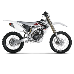 Akrapovic Yamaha YZ250F 09 Racing Line 1/1 hexagonal lyddmper i titanium