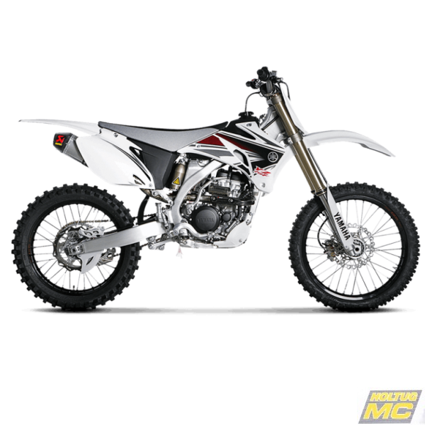 Akrapovic Yamaha YZ250F 09 Racing Line 1/1 hexagonal lyddæmper i titanium