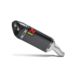 Akrapovic Yamaha YZF-R3 15-16 Slip-On Line hexagonal lyddmper i carbon (ECE godkendt)