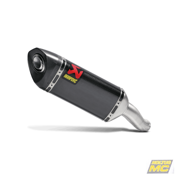 Akrapovic Yamaha MT-03 16-20 Slip-On Line hexagonal lyddmper i carbon 
