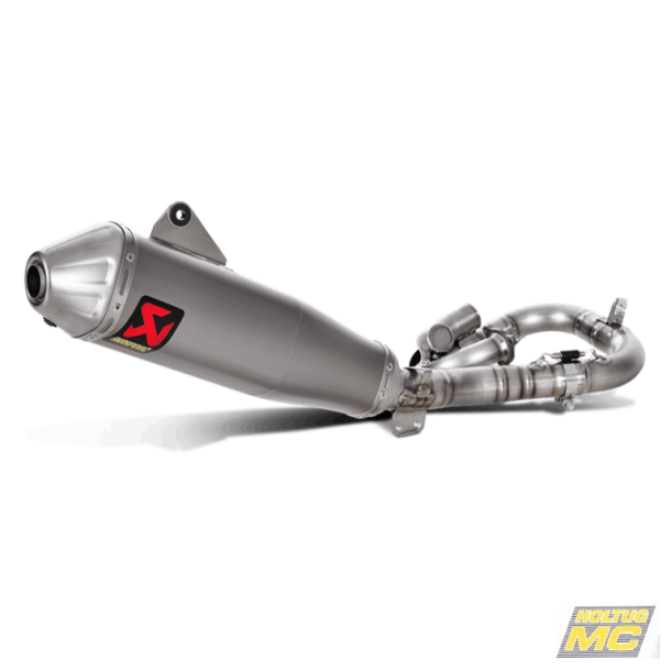 Akrapovic Yamaha YZ450F 14-17 Racing Line 1/1 hexagonal lydd�mper i titanium