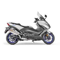 Akrapovic Yamaha T-Max 500 17-19 Racing Line 1/1 hexagonal lyddmper i titanium (ECE godkendt)