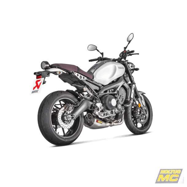Akrapovic Yamaha XSR900 16-21 Racing Line 3/1 oval lyddmper i titanium/carbon (ECE godkendt)