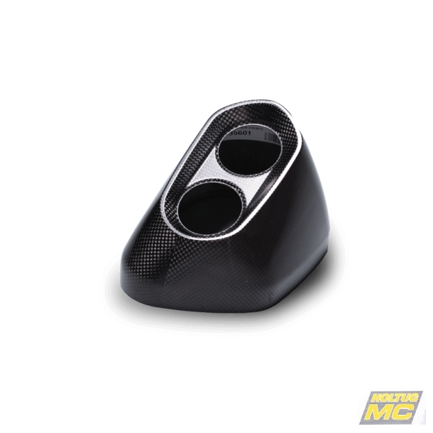 Akrapovic BMW R1200GS 13-18 endekappe i carbon til OEM slip-on system (solgt via BMW)