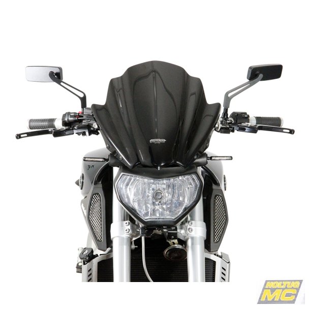 Yamaha MT-09 14-16 MRA Racing kbeglas (NRN-glas)